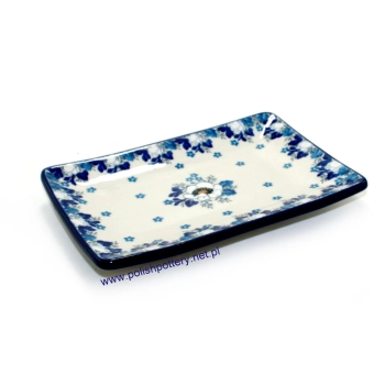 Tacka do sushi mała 18x12cm dek. 2222X Anemony